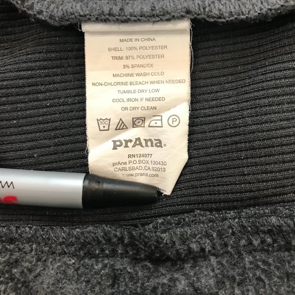 PrAna Women's Grey Drea Front-Zip Hoodie/Jacket Size S - Picture 14 of 15